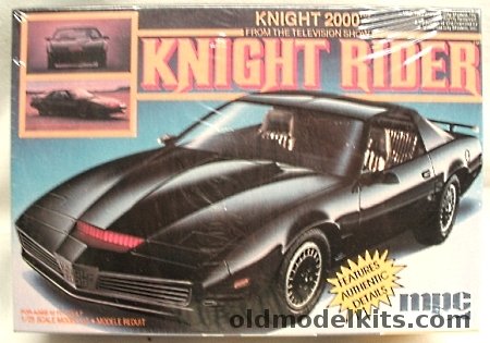 MPC 1/25 Knight 2000 (KITT) Trans Am From TV's Knight Rider, 6377 plastic model kit